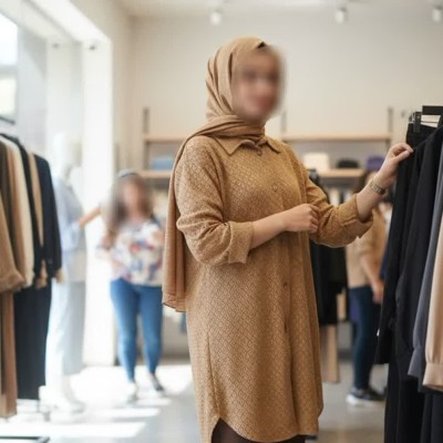 شومیز مراکشی طرح لوزی برجسته