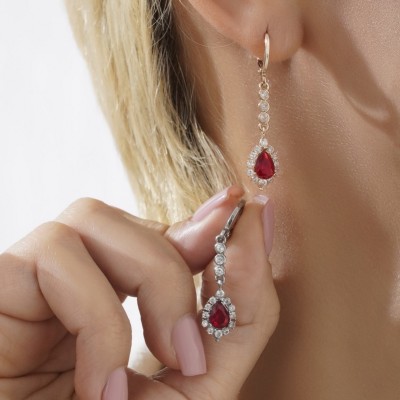 گوشواره  جواهری