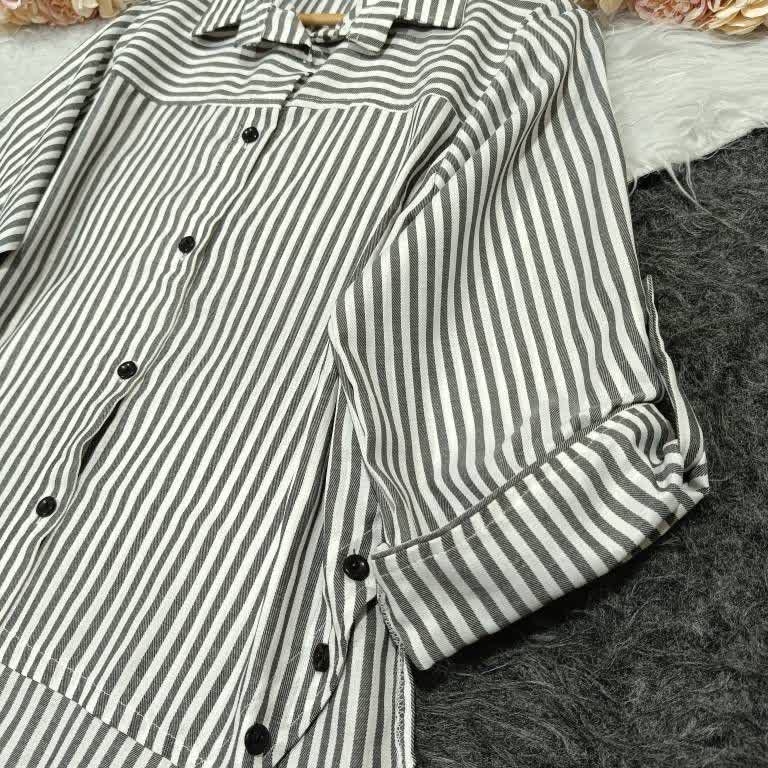 شومیز باکسی بغل دکمه