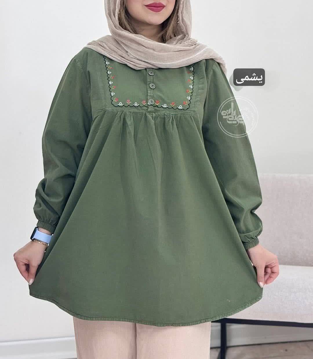 مانتو عروسکی الیاف موژان