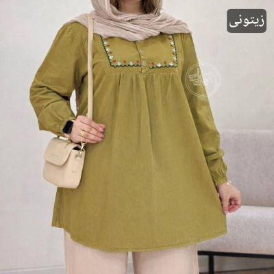 مانتو عروسکی الیاف موژان