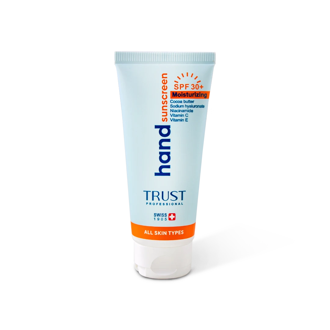 کرم تخصصی دست ضدآفتاب و آبرسان +SPF30 بی‌رنگ تراست